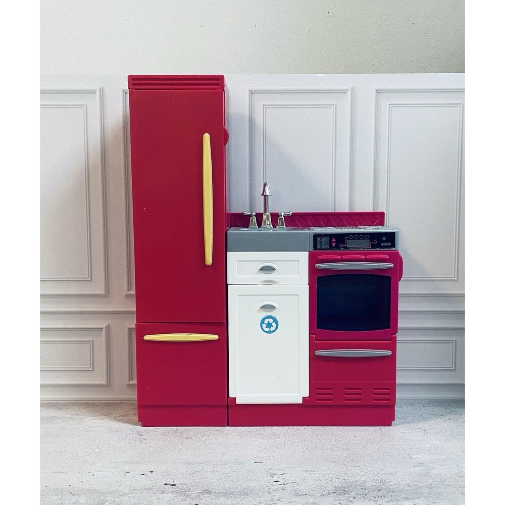 Mattel 2011 Barbie Dream House Kitchen Hot Pink Replacement Part